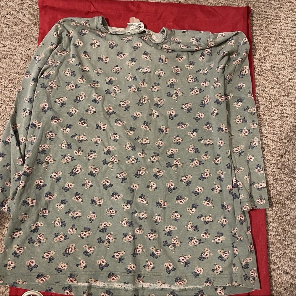 Set Of Two Large Maternity Long Sleeve~Vintage - Picture 7 of 7